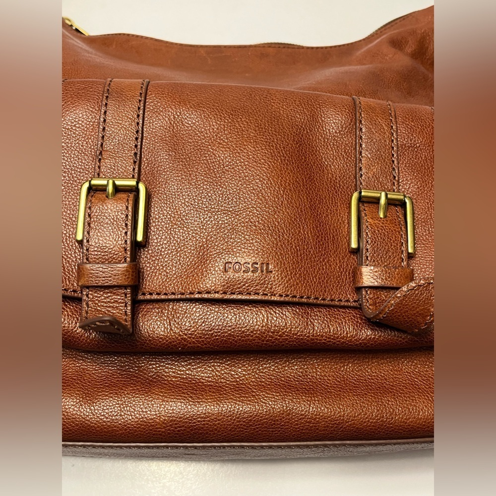 🍂 Fossil Cleo Hobo Leather Shoulder Bag​​​ - Picture 7 of 16